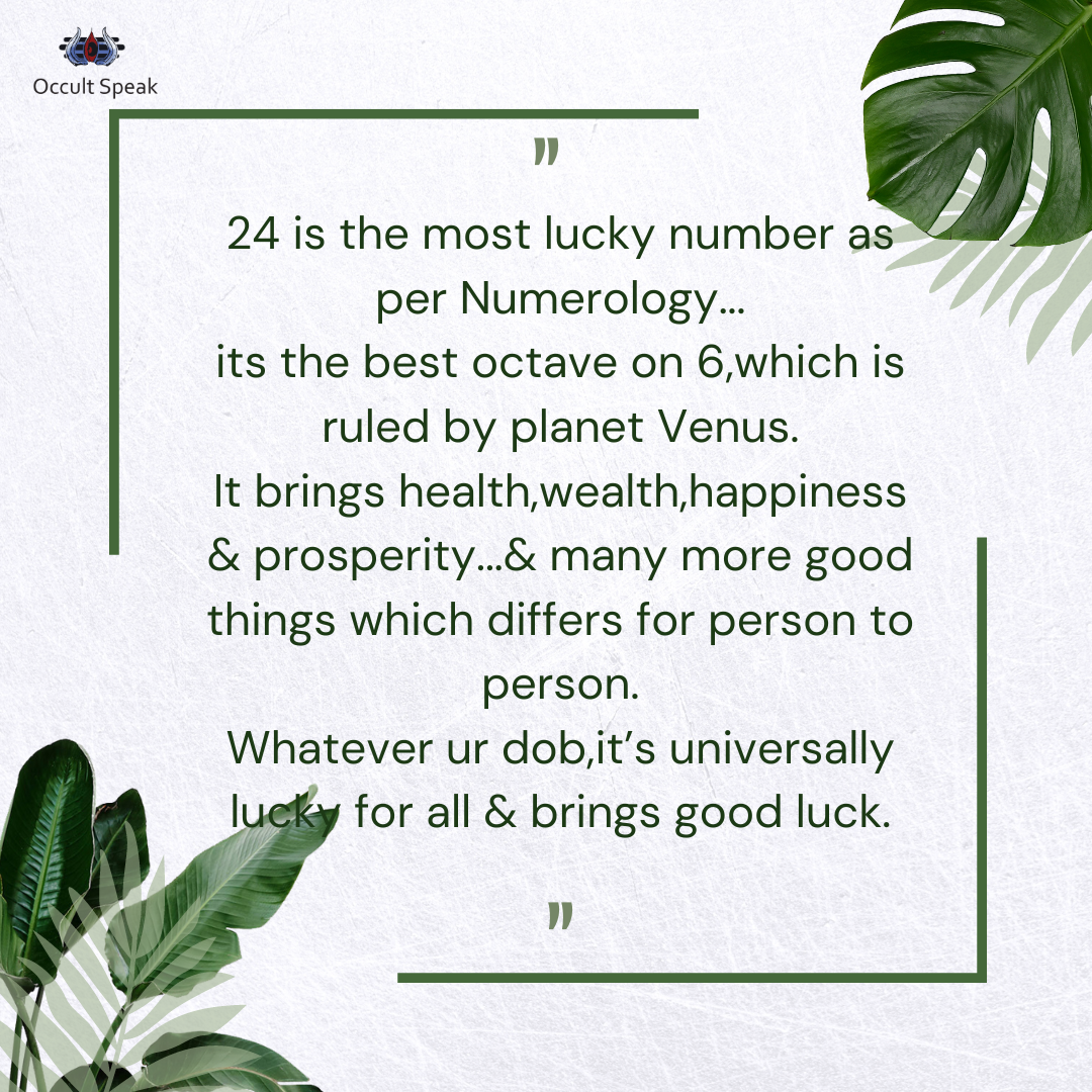 Why Number 24 In Numerology Is The KEY To Success Human Change World