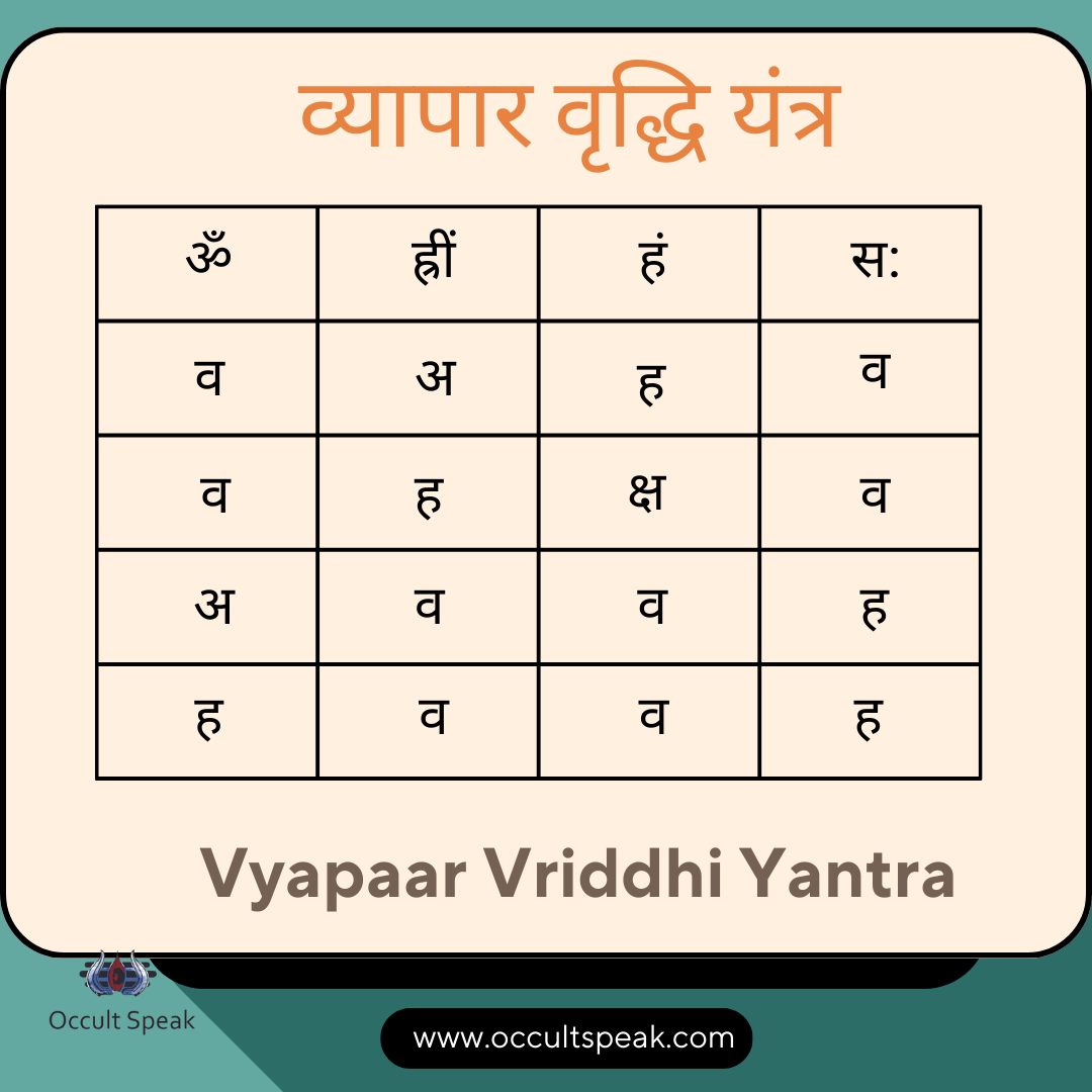 Vyapar Vridhi Yantra